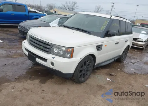 2008 Land Rover Range Rover Sport Hse z USA, uszkodzony, nr VIN SALSK254X8A174893